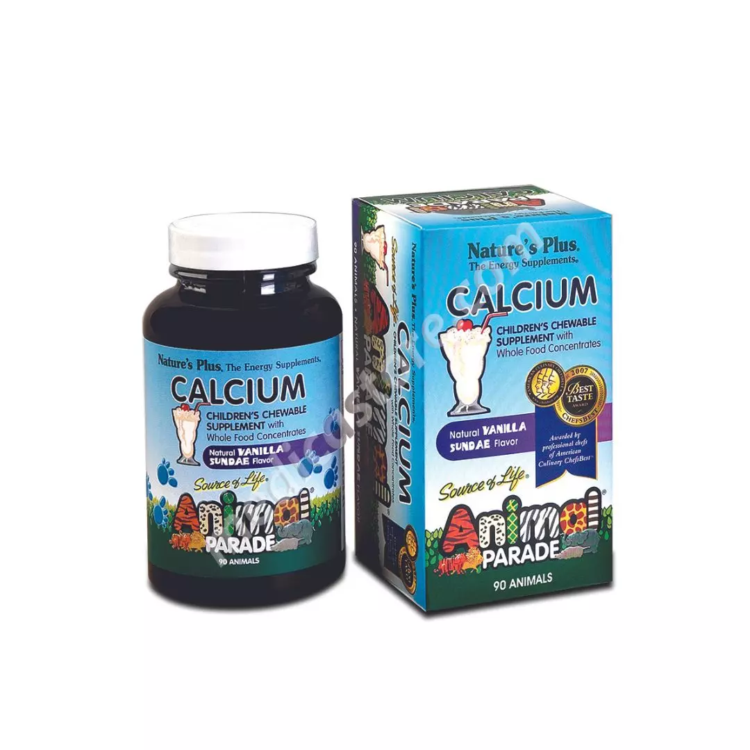 NATURE'S PLUS CALCIUM ANIMAL PARADE