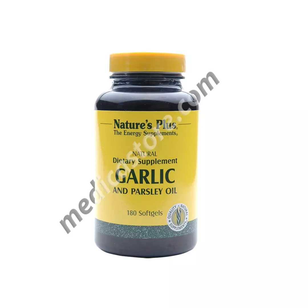 NATURE'S PLUS GARLIC AND PARSLEY OIL