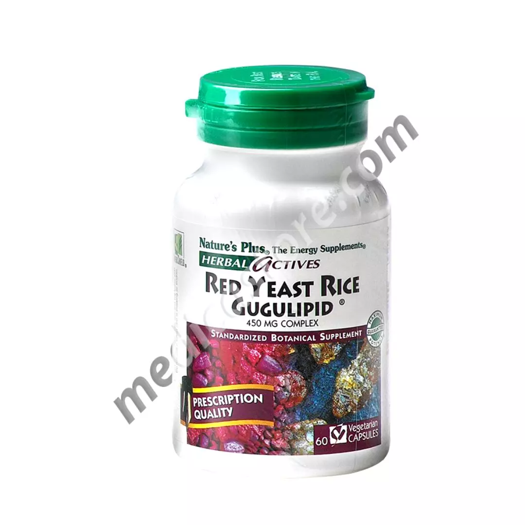 NATURE'S PLUS RED YEAST RICE GUGULIPID