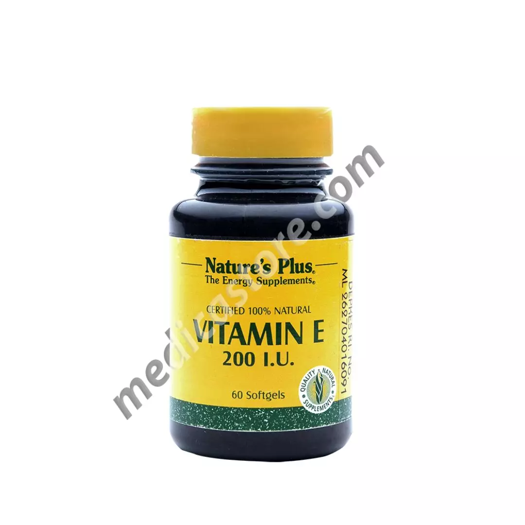 NATURE'S PLUS VITAMIN E 200 I.U