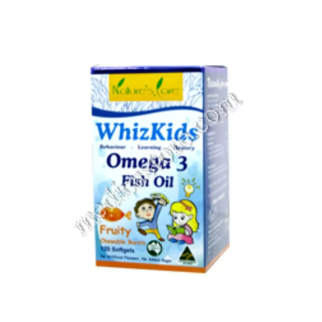 NATURE'S CARE AUSTRALIA WHIZ KIDS OMEGA 3