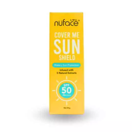 NUFACE COVER ME SUN SHIELD WATERY SUN PROTECTION SPF 50 PA