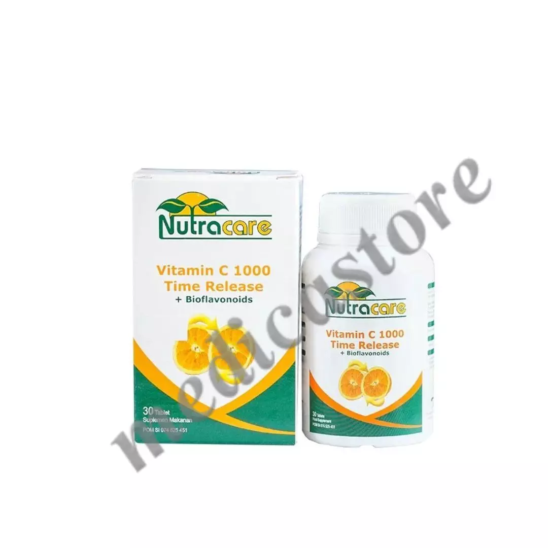 NUTRACARE VITAMIN C 1000 TIME RELEASE+BIOFLAVONOIDS