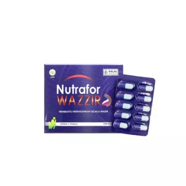 Nutrafor Wazzir 10 Kapsul