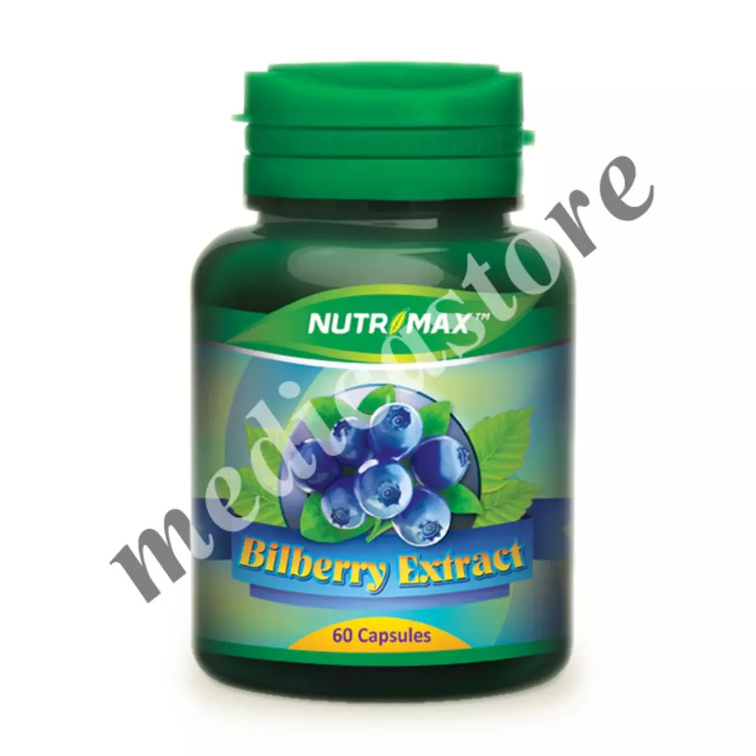 NUTRIMAX BILBERRY EXTRACT 60'S