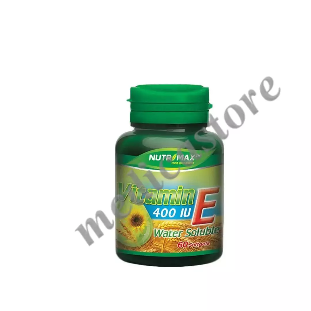 NUTRIMAX WATER SOLUBLE VITAMIN E 400 IU 60's