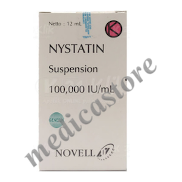 NYSTATIN SUSPENSI 100000IU/ML 12 ML