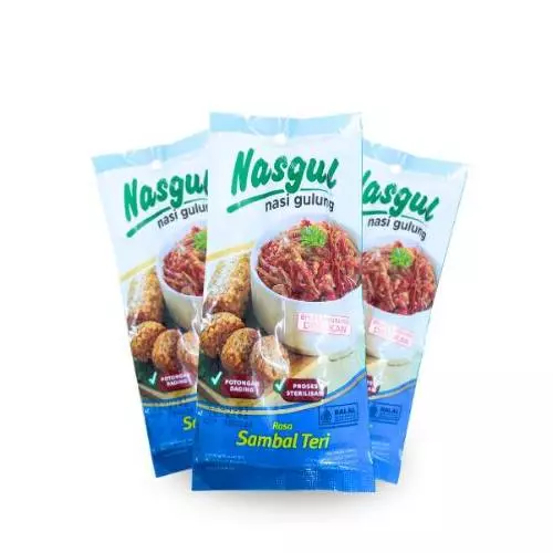 Nasi Gulung Sambal Teri 80 g
