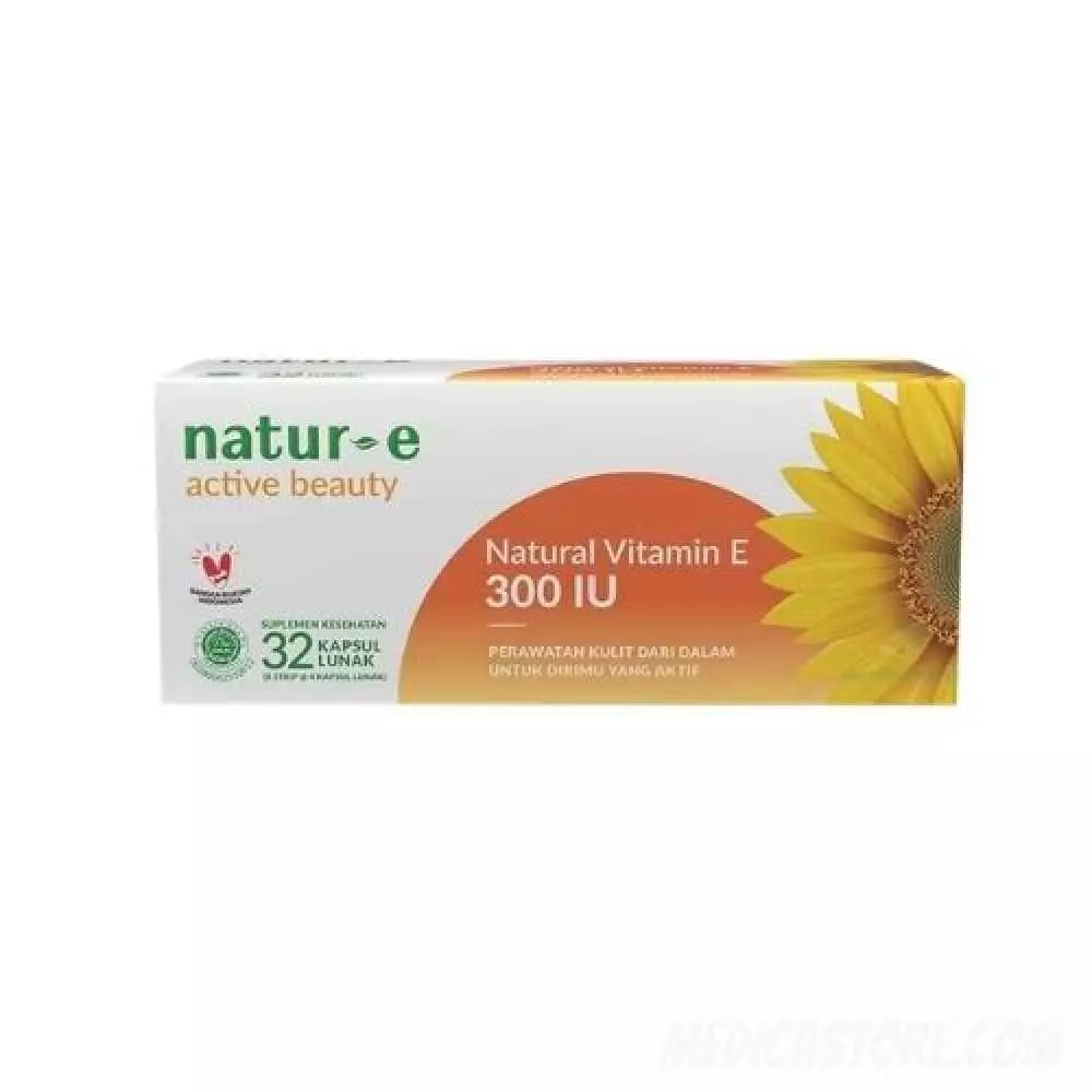 Natur-E Active Beauty Natural Vitamin E 300 IU 32'S