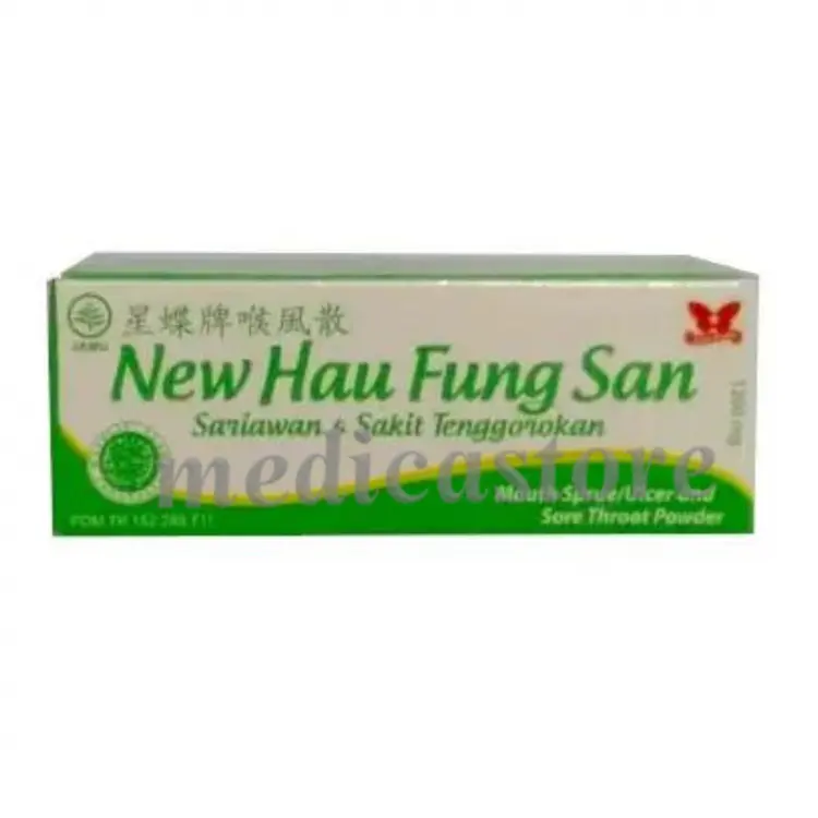 NEW HAU FUNG SAN BOTOL 1.2 GRAM
