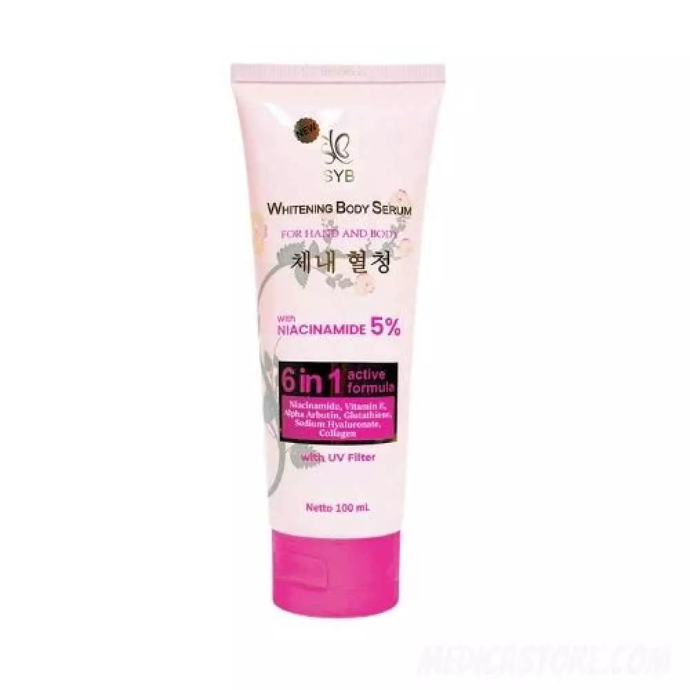 New SYB Whitening Body Serum With Collagen 100ml