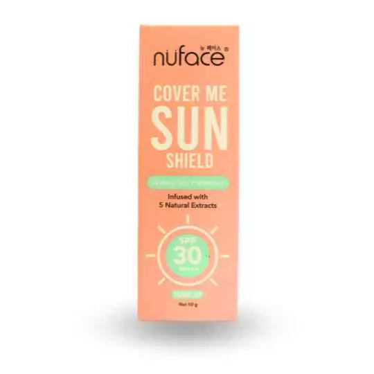 NUFACE COVER ME SUN SHIELD WATERY SUN PROTECTION SPF 30 TUNE UP