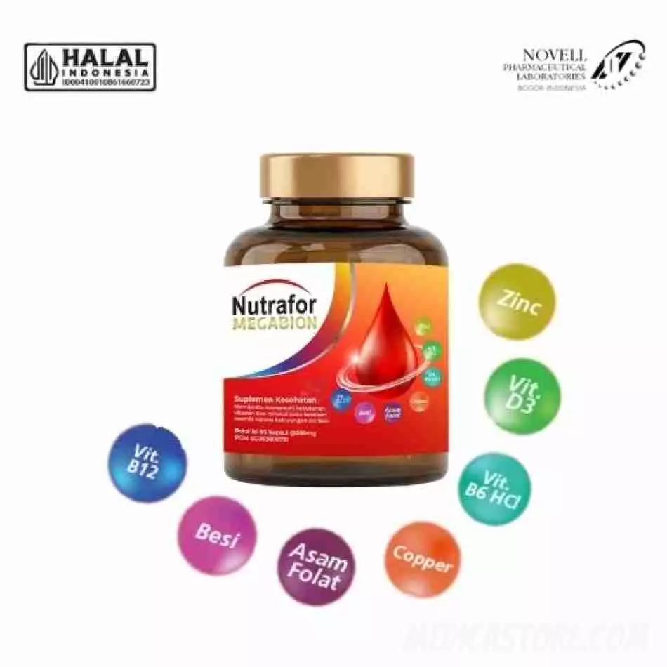 Nutrafor Megabion Kapsul 60 S