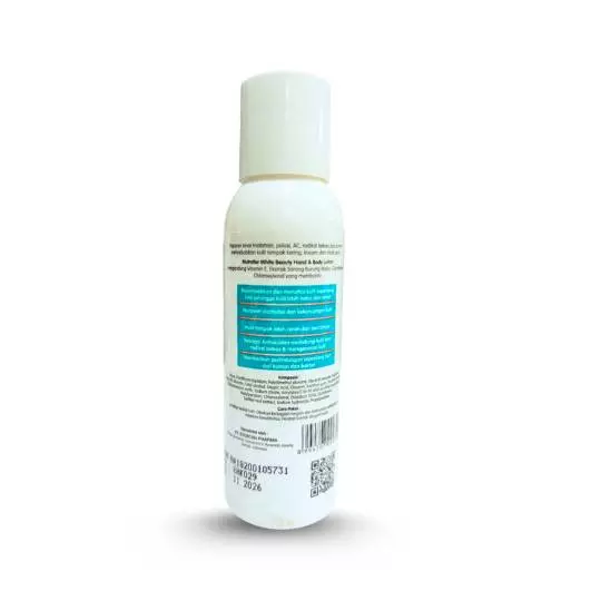 NUTRAFOR WHITE BEAUTY HAND BODY LOTION FRAGIPANI 90 ML