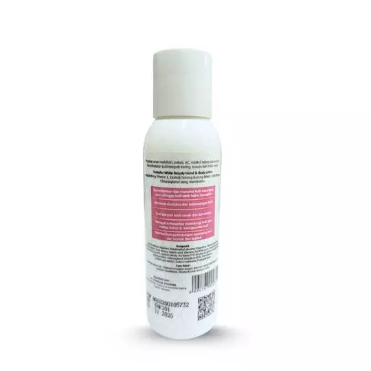NUTRAFOR WHITE BEAUTY HAND BODY LOTION SAKURA BLOSSOM 90 ML