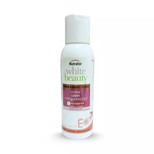 NUTRAFOR WHITE BEAUTY HAND BODY LOTION SAKURA BLOSSOM 90 ML