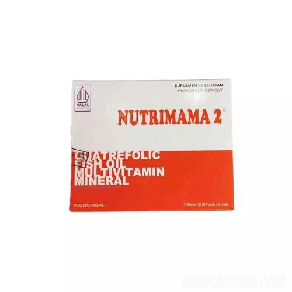 Nutrimama 2 Kapsul Lunak 30'S