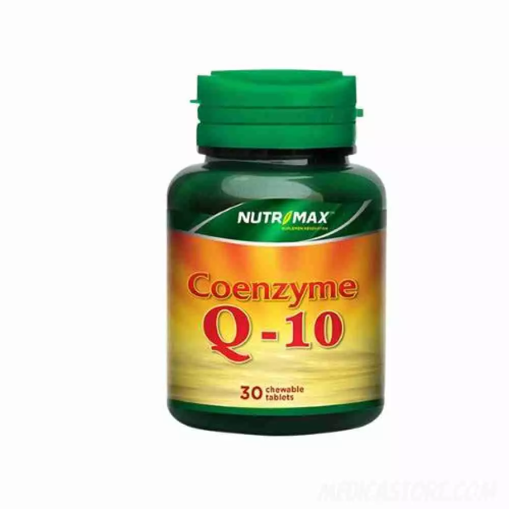 NUTRIMAX CHEWABLE COENZYME Q-10 100 MG
