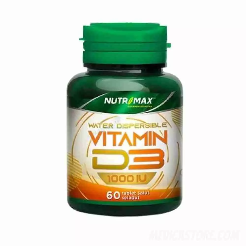 NUTRIMAX VITAMIN D3 1000 IU KAPLET 60'S