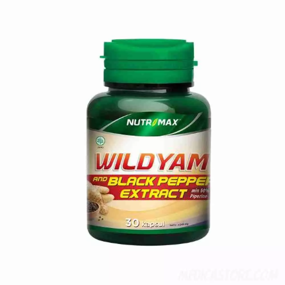 NUTRIMAX WILD YAM EXTRACT (source of DHEA ) 30'S