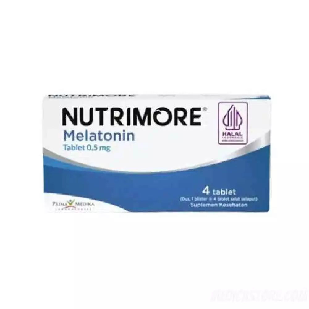 Nutrimore Melatonin 0.5 MG Tablet 4'S