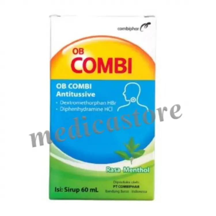 OB COMBI ANTITUSSIVE SYRUP 60ML