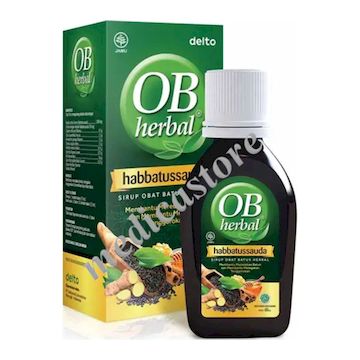 OB Herbal Habbatussauda Sirup 60ml 