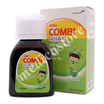 Obh Combi Anak Batuk Plus Flu Sirup Apel 60 ML