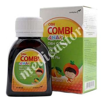 Obh Combi Anak Batuk Plus Flu Sirup Jeruk 60 ML