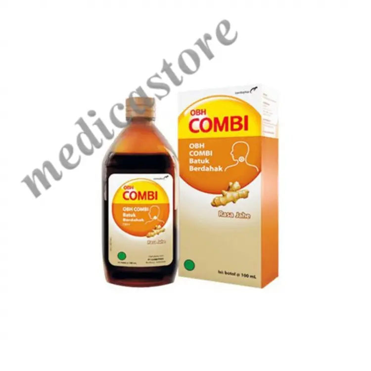 OBH COMBI BATUK BERDAHAK JAHE SYRUP 100 ML