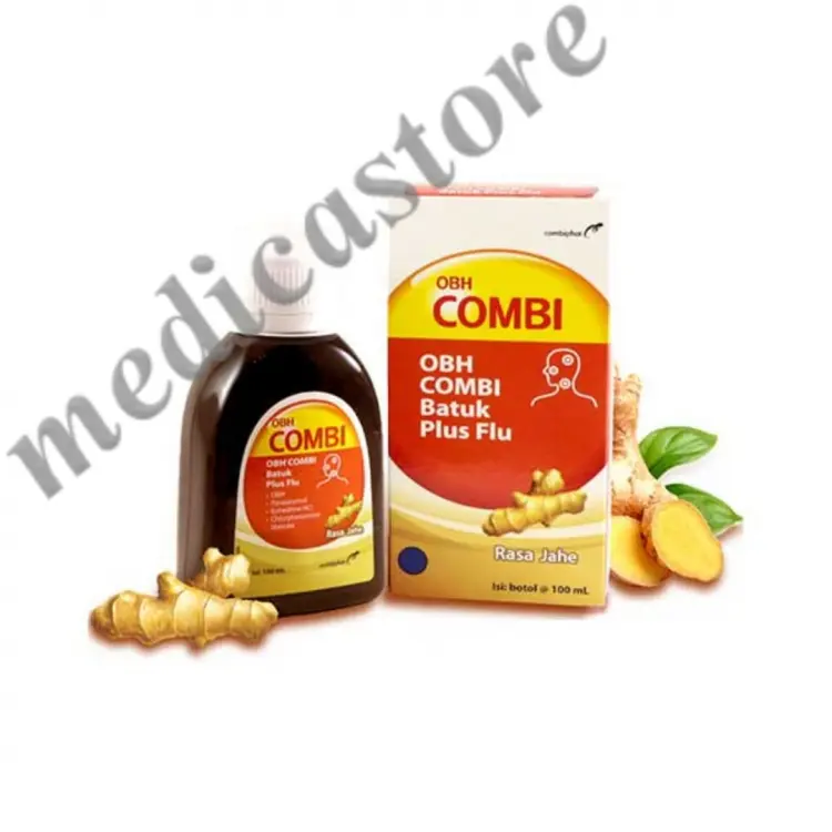 OBH COMBI BATUK FLU RASA JAHE SYRUP 100 ML