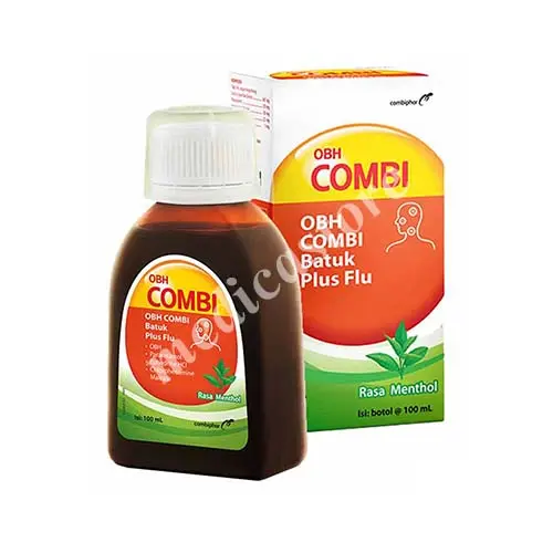 OBH Combi Plus Batuk Flu Sirup Menthol 100 ml