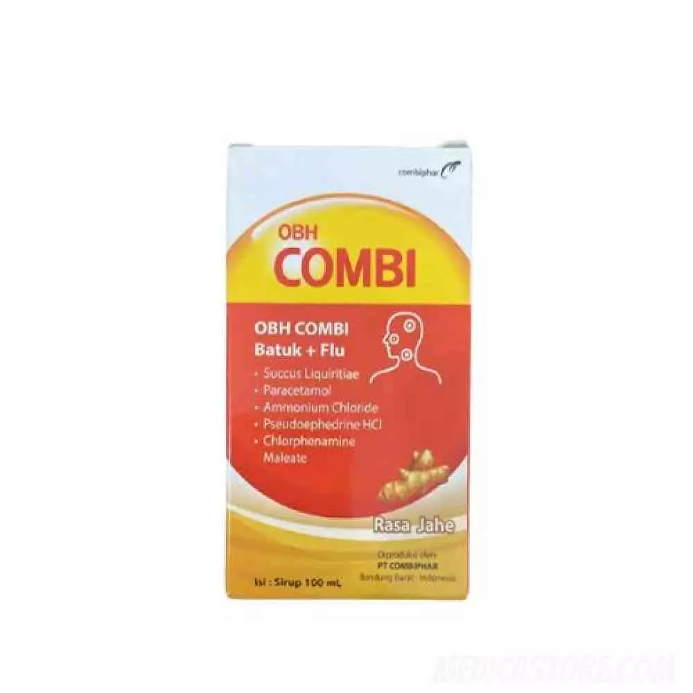 OBH Combi Batuk Berdahak Sirup Jahe 100 ml