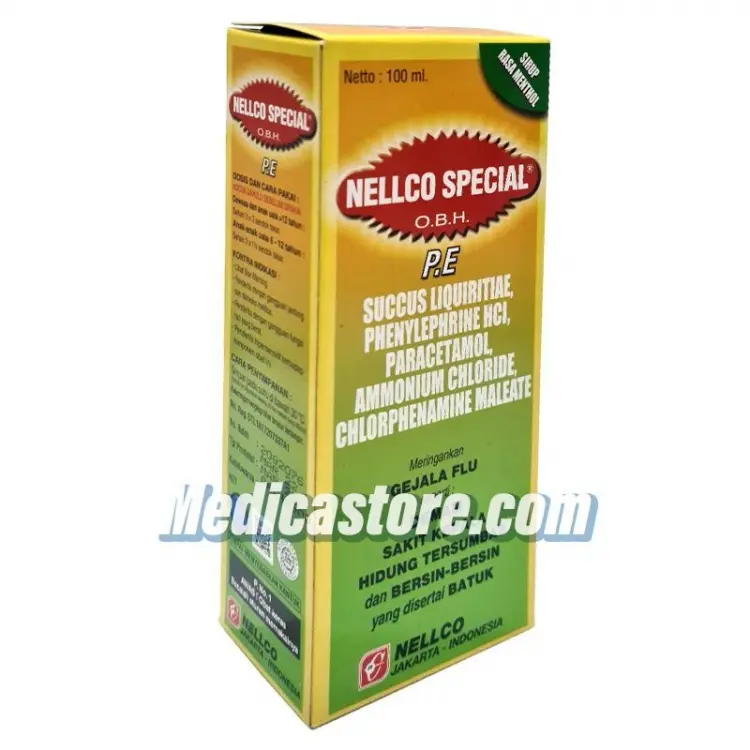 OBH NELLCO SPECIAL PE SYRUP 100 ML