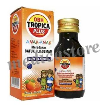 Obh Tropica Plus Anak Syrup Rasa Jeruk 60ml