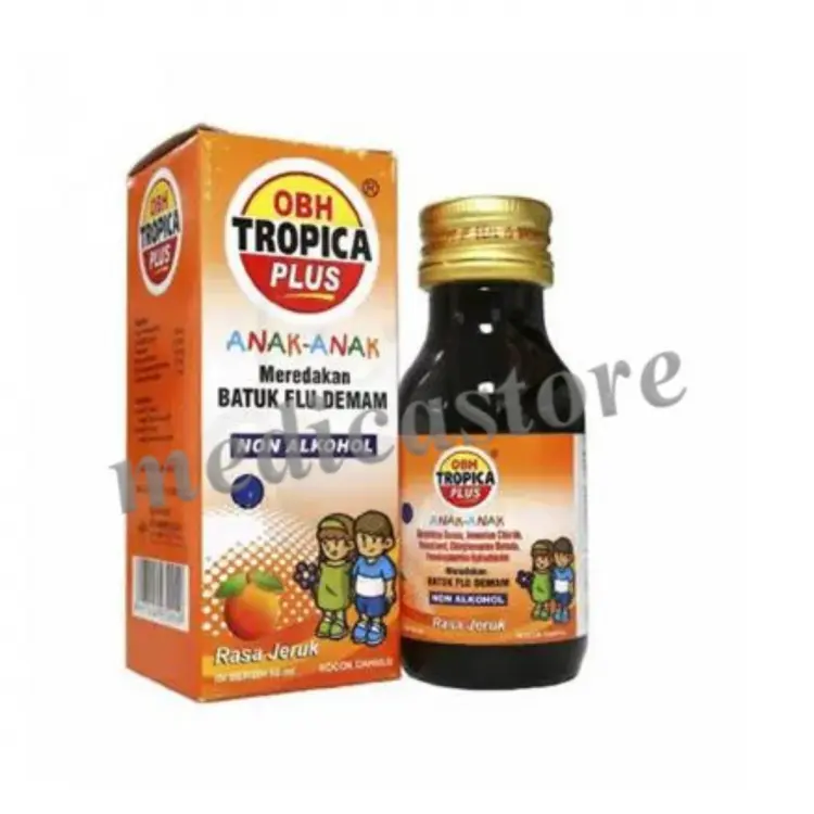 OBH TROPICA PLUS ANAK SYRUP RASA JERUK 60ML