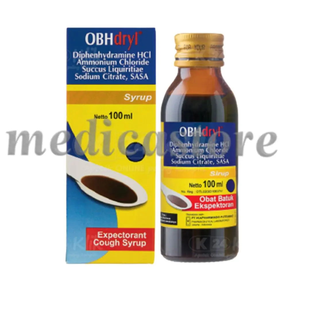 OBHDRYL SYRUP 100 ML