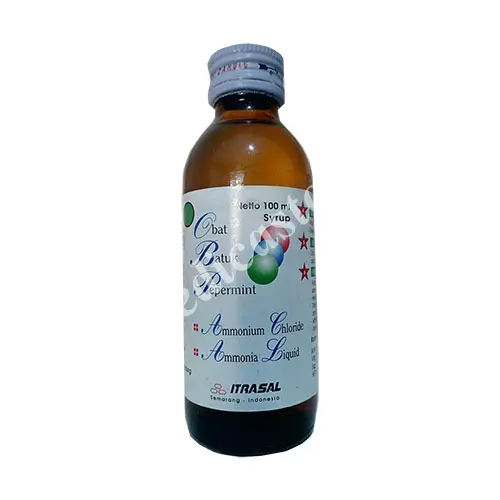 OBAT BATUK PEPPERMINT (OBP) SYRUP 100 ML