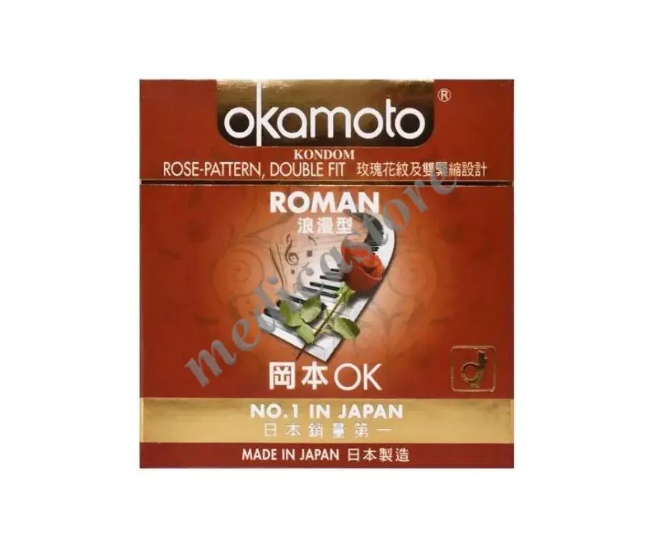 OKAMOTO ROMAN CONDOM 3'S