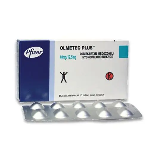 Olmetec Plus 40 mg / 12.5 mg Tablet