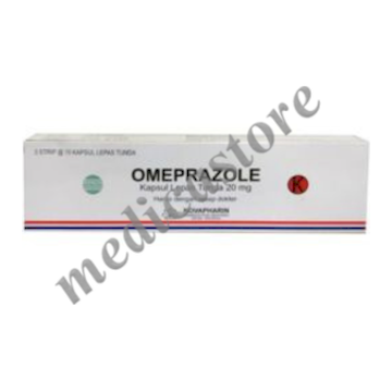 OMEPRAZOLE KAPSUL LEPAS TUNDA 20 MG