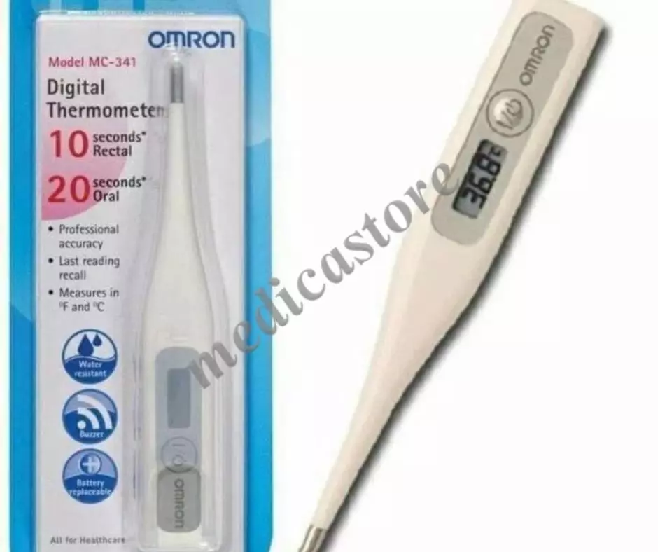 OMRON DIGITAL THERMOMETER MC-341