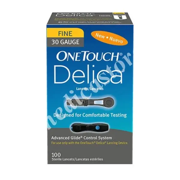 ONE TOUCH DELICA LANCET 100'S