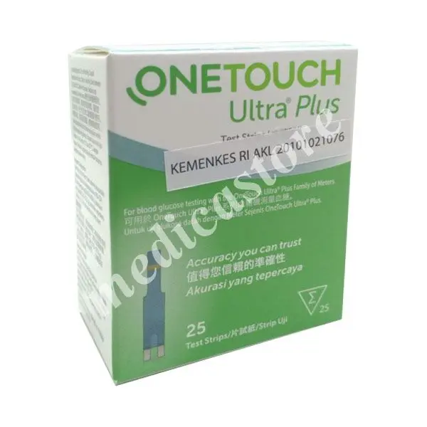 ONE TOUCH ULTRA PLUS STRIP 25'S