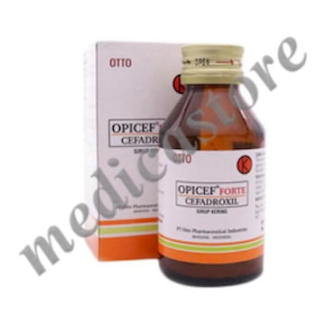 OPICEF FORTE DRY SYRUP 250 MG/60ML