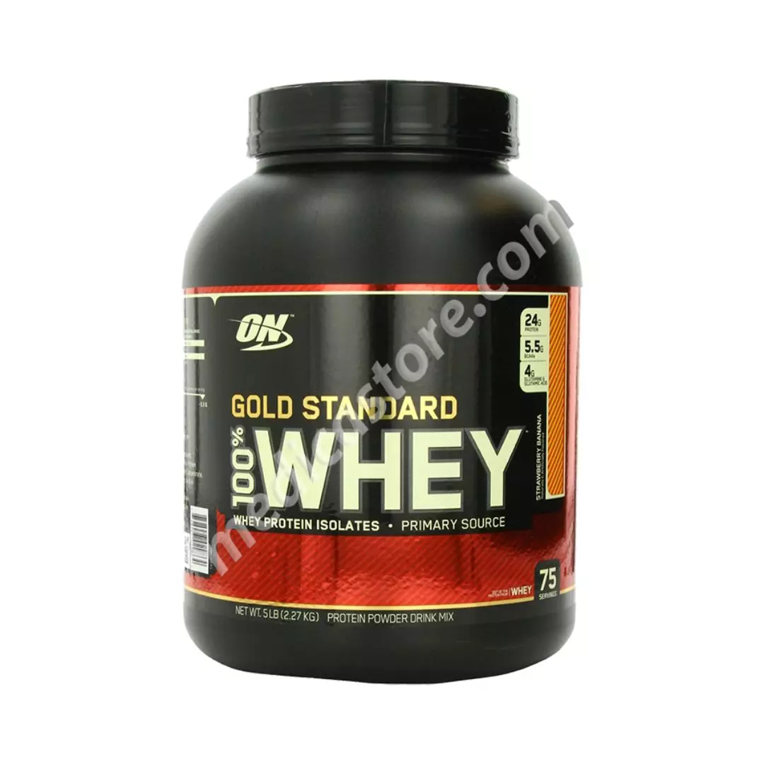 OPTIMUM NUTRITION (ON) WHEY GOLD STANDARD CHOCOLATE 5 lbs