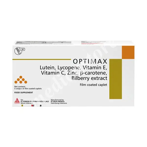 OPTIMAX CAPLET 30'S