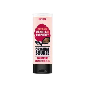 ORIGINAL SOURCE SHOWER VANILLA & RASPBERRY 250ML