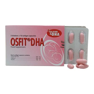 Osfit Dha Soft Capsule 30's