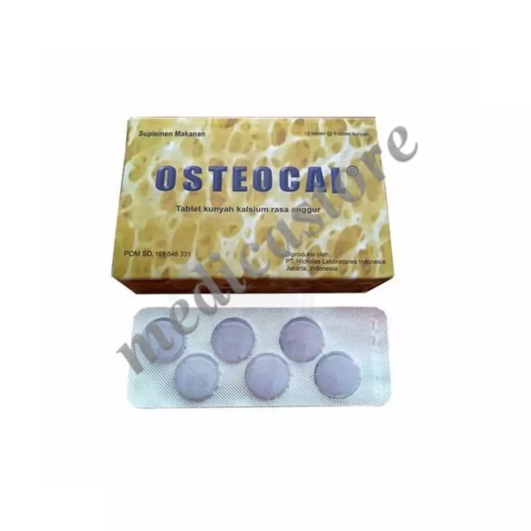 OSTEOCAL CHEWABLE TABLET 30'S